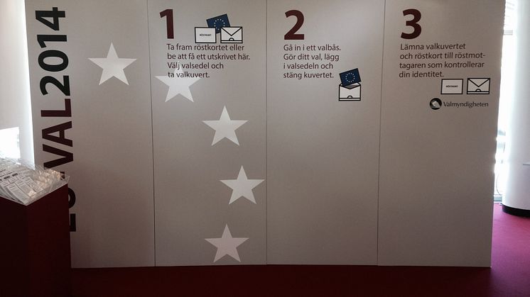 Höj din röst! Förtidsröstning till EU-valet i Malmö 7-25/5