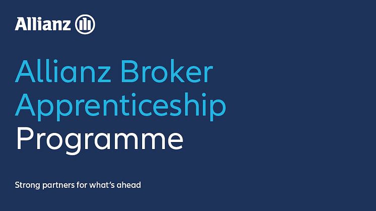 Allianz broker apprentice scheme continues to deliver for brokers