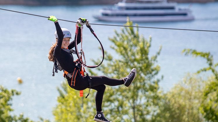 Kletterpark - Zipline