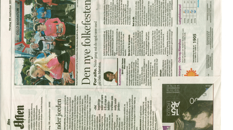 Lederen i  Aftenposten 28.sept 2010