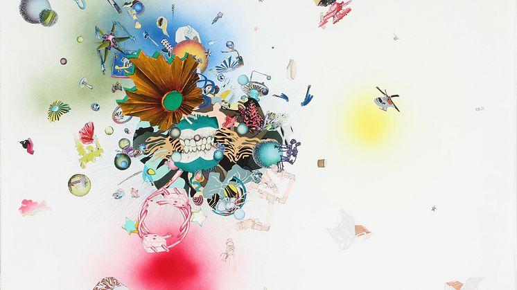 Trine Boesen: "Explosions", 2010. Vurdering: 3.000-4.000 kr.