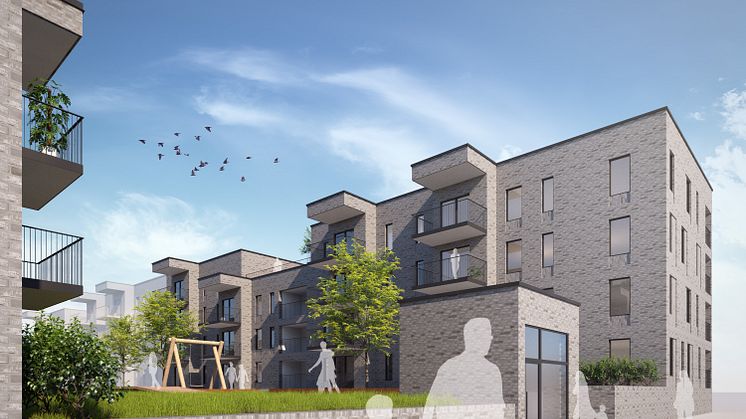 Detaljplan klar för Riksbyggens Brf Lokomotivet i Västra Munktellstaden 