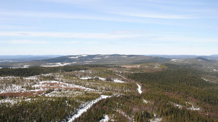 Vindpark Fageråsen. Källa: DalaVind