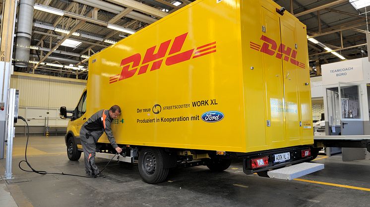 Ford starter produksjonen av helelektrisk StreetScooter WORK XL 
