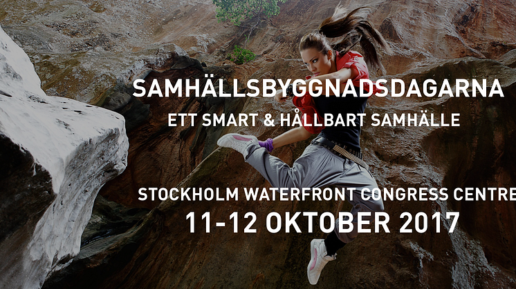 Nu är programmet för Samhällsbyggnadsdagarna uppe på vår hemsida! Programmet fylls på vartefter fler talare tillkommer. Håll utkik!