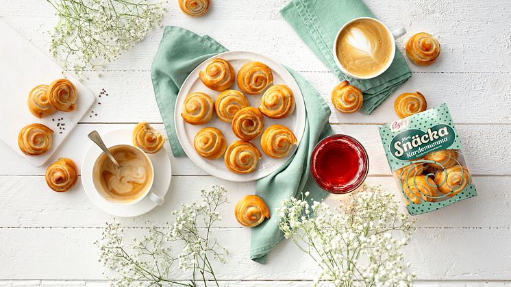 Nyhet!  Mini Snäcka Kardemumma från Pågen – Liten men naggande god till fikastunden