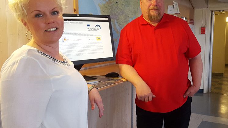 Till utbildningen kan man söka genom arbetsförmedlingen. berättar, Pilvi Ryökkynen och Alf Töyrä, utbildningschefer för bygg- respektive teknik och industriutbildningarna.