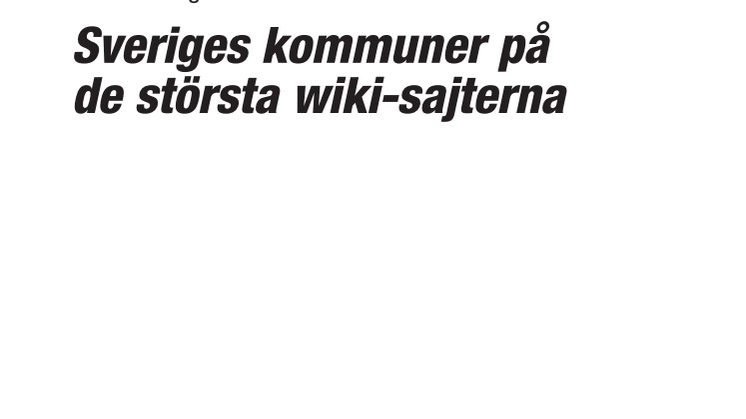 Sveriges småkommuner missar miljontals turister – Stockholm bäst och Katrineholm sämst i stor undersökning. 