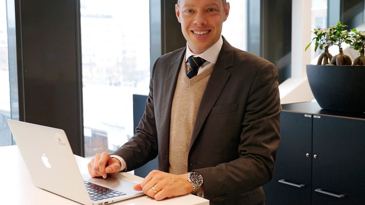 Magnus Lundin VD på SISP glad över Christian Berger i valet av ordförande i styrelsen.