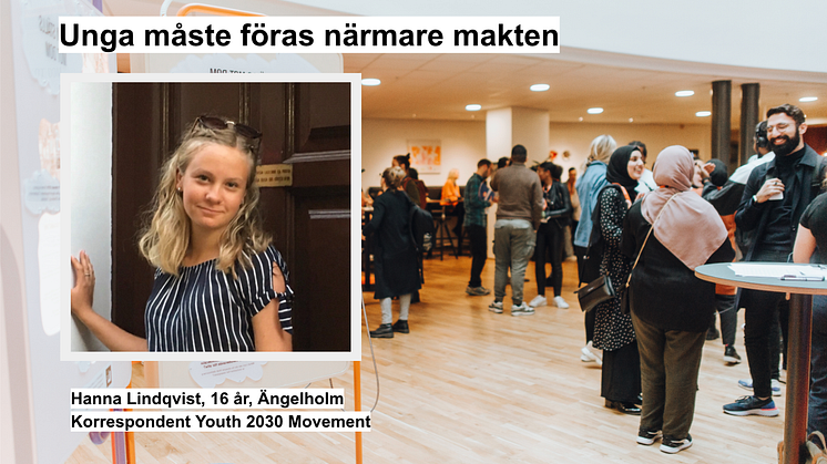Unga måste föras närmare makten