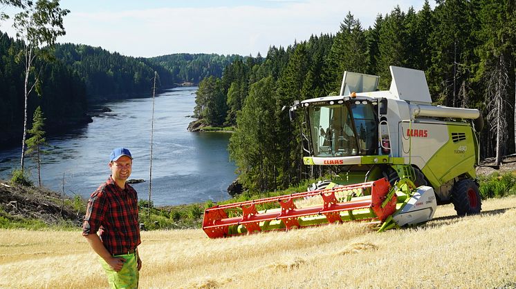 Produktsjef for landets mest populære treskermerke, Ingar Høgmoen, takker for tilliten.