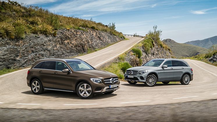 Den succesfulde Mercedes-Benz GLC har blandt andre modeller medvirket til rekordåret for Mercedes-Benz