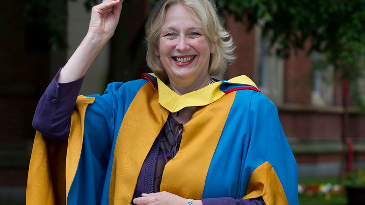 Virgin Money chief Jayne-Anne Gadhia receives Honorary Degree from Northumbria University