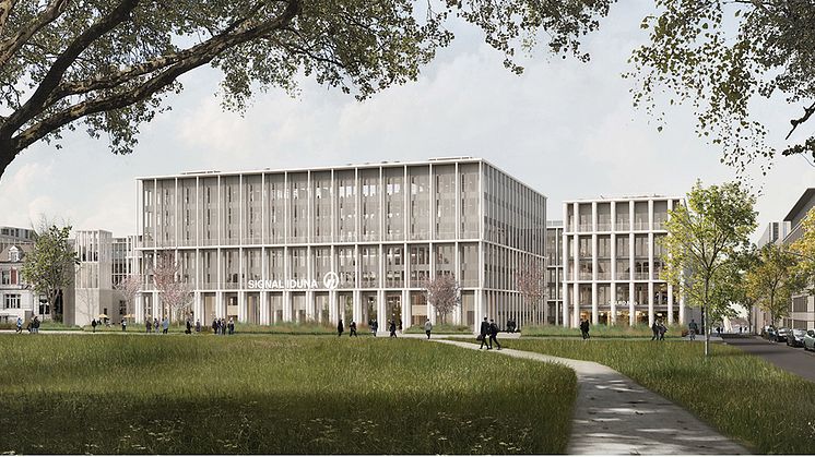 Der Entwurf von David Chipperfield Architects konnte das Preisgericht städtebaulich wie hochbaulich überzeugen. Grafik: Ponnie Images