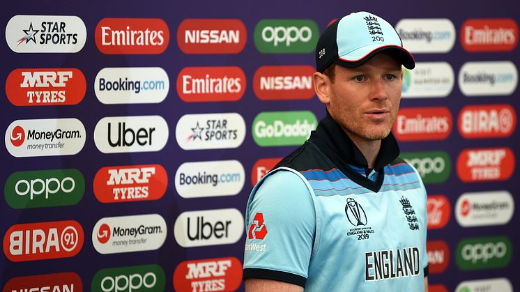 England captain, Eoin Morgan.