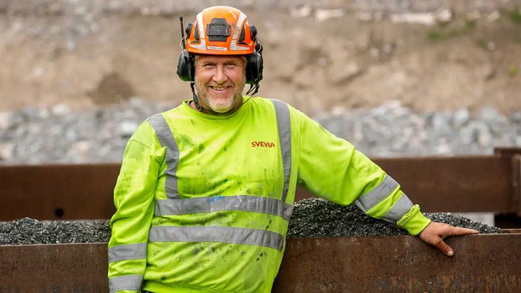 Svevia vill förändra grunden i bolagets säkerhetskultur och gör en stor satsning på arbetsmiljö. Foto: Rickard Kilström