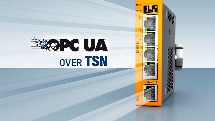 B&R utökar sin portfölj med TSN-switch för för realtidsnätverk.