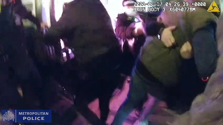 Illegal gathering in Kensington and Chelsea