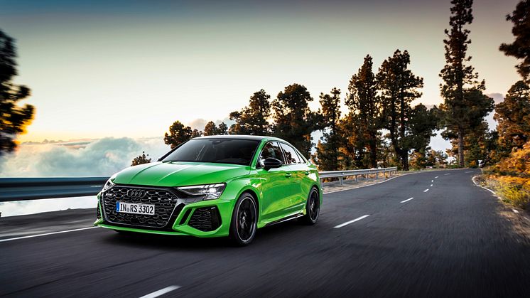 Audi RS 3 Limousine (Kyalamigrøn)