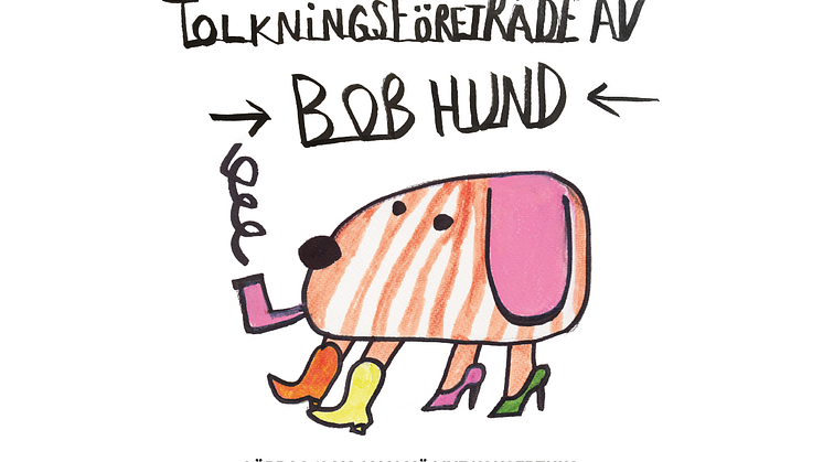 Martin Kanns Bob Hund-logga remixad av AK von Malmborg