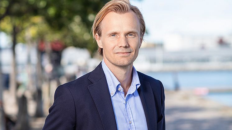 För åttonde året i rad utsågs Castellum till världens mest hållbara kontorsutvecklare: – Ett kvitto på att vår strategi fungerar, men det visar också att många gör för lite, säger Castellums hållbarhetschef Filip Elland. Bild: Jesper Orrbeck