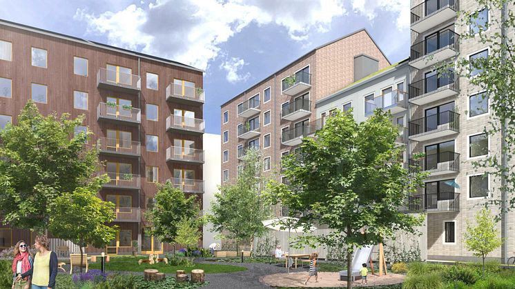 Midroc säljer två bostadsprojekt i Uppsala till K2A 