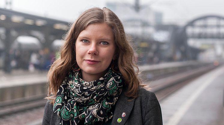 Emma Berginger kandiderar till riksdagen för Skåne läns södra.