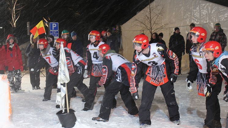 Norska YETI vann SM i snöbollskrig