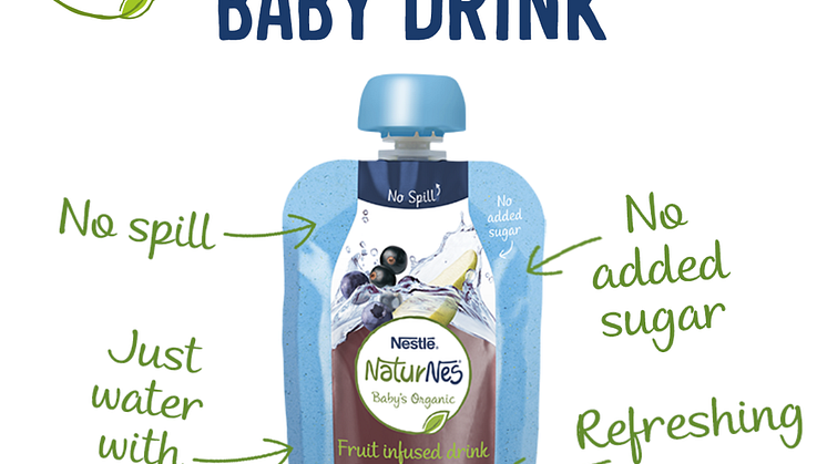 Nestlé tuo kauppoihin uuden NaturNes-luomuhedelmäjuoman lapsille
