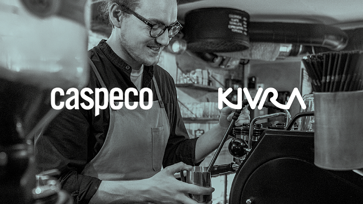 Caspeco möjliggör digitala restaurangkvitton i Kivra