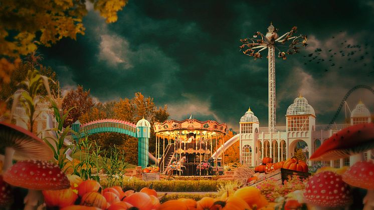Lisebergs Trädgårdar under Halloween på Liseberg 2017 