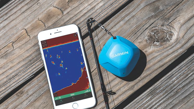 Garmin tuo kaikuluotaimen mobiililaitteeseen, jotta kalojen nappaaminen olisi helpompaa  – myös ilman venettä.