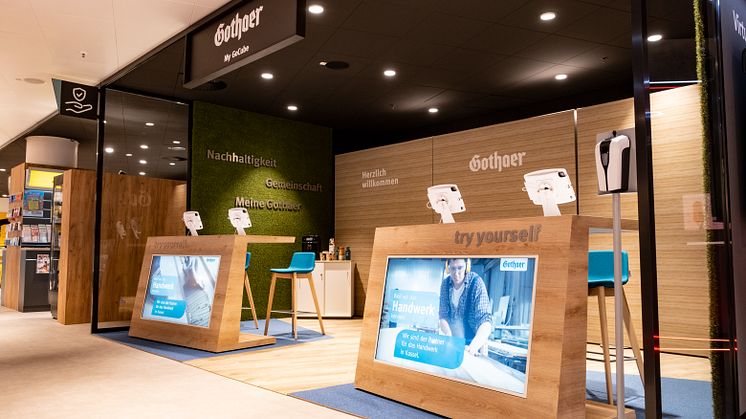 GoCube: Die Gothaer hybride Station im Galeria Kassel