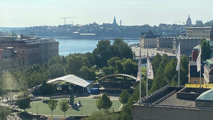Bild tagen av Anders Nygren, Chef för Affärsområde Stockholm på Hufvudstaden AB