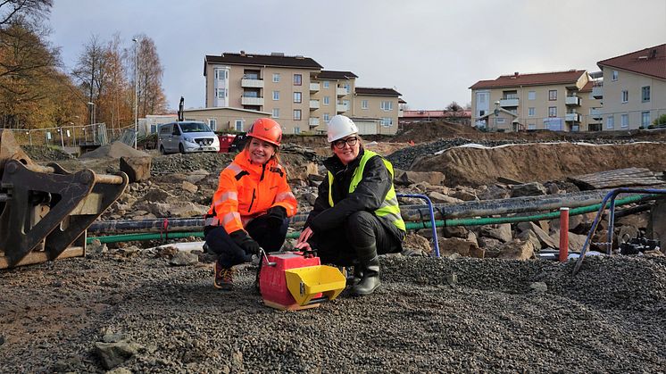 ByggArvid bygger nytt bostadsområde i Ulricehamn – invigde med ett första sprängtag