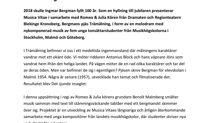 Trämålning