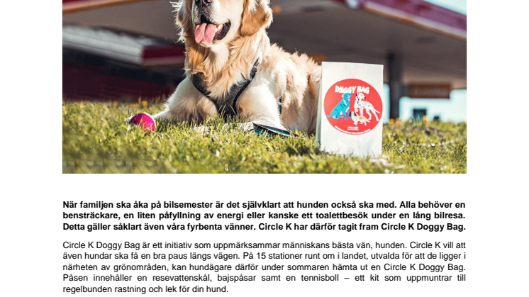 Circle K – nu även hundarnas bästa vän