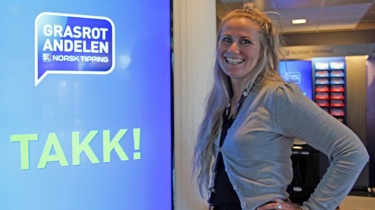 Grasrotsjef Anne Helseth i Norsk Tipping.
