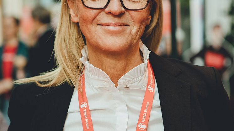 Maria Schillaci på riksmötet 2022