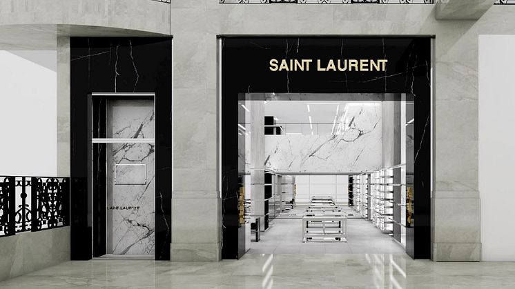 Saint Laurent på NK öppnar i början av augusti 