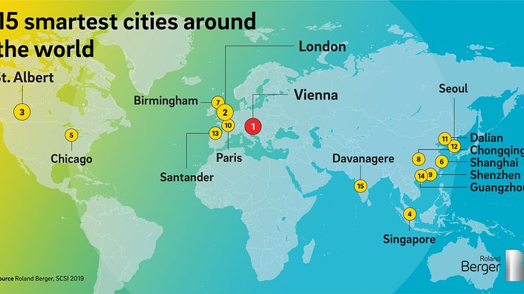 15 smartest cities around the world