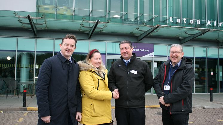 Autism Bedfordshire has become an official station partner of Thameslink's Luton Airport Parkway station - MORE IMAGES AVAILABLE TO DOWNLOAD BELOW