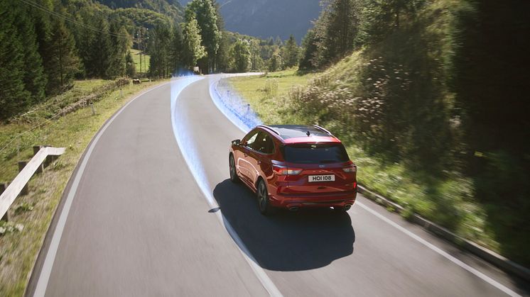 Nye Ford Kuga får ros av Euro NCAP for sine førerassistanseteknologier