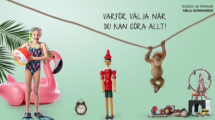 48 timmar av upplevelser för barnfamiljen i Borås