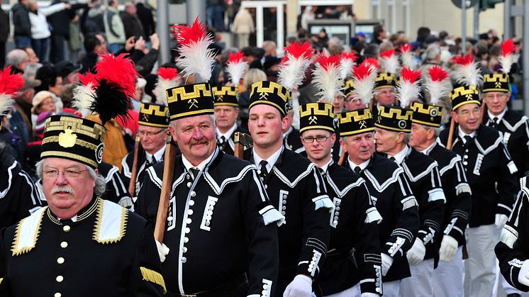 Abschlussbergparade am 4. Advent in Annaberg-Buchholz