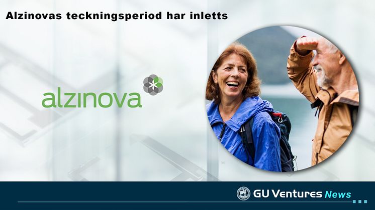 Alzinovas teckningsperiod har inletts