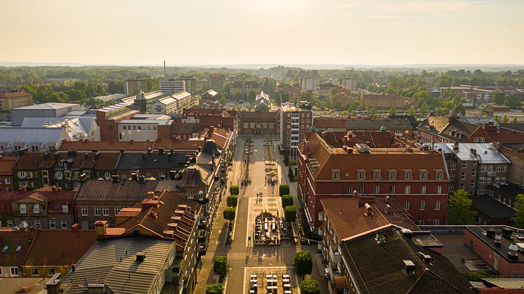 Vy över Hässleholm