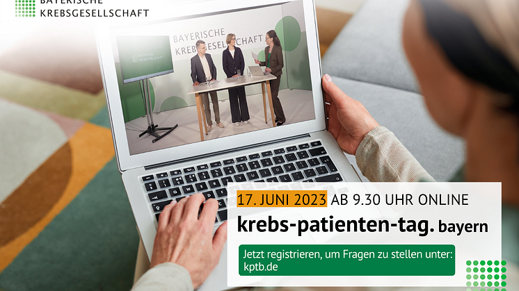 Krebs-patienten-tag.bayern der Bayerischen Krebsgesellschaft am 17.06.2023