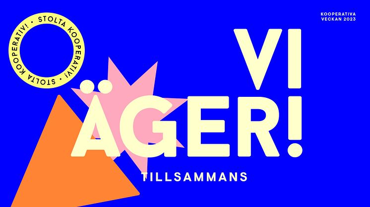 Nu firar Sveriges kooperativ tillsammans!