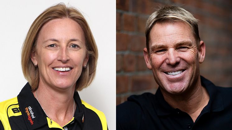 Lisa Keightley and Shane Warne